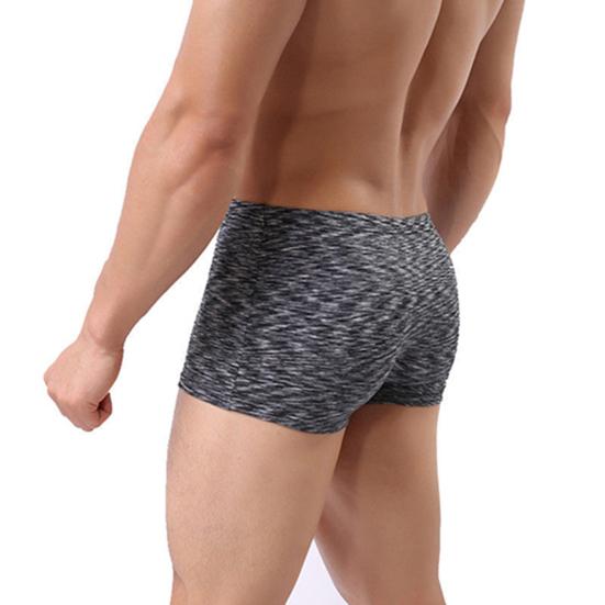 Sleep Underwear Men's Underwear Shorts Bulge Boxer Briefs Soft Trunks Plus Size Pouch Cool Modal Underpants For Men