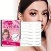 Lazy Eyelash Stick Newbie Easy Wear Eyelash Stick Soft Curl One Piece Eye Makeup Sticker