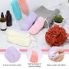 Exfoliating Nylon Mesh Soap Pouch Bubble Foam Net Soap Bag for Shower Soap Sack Holder Pocket Body Facial Cleaning Tool
