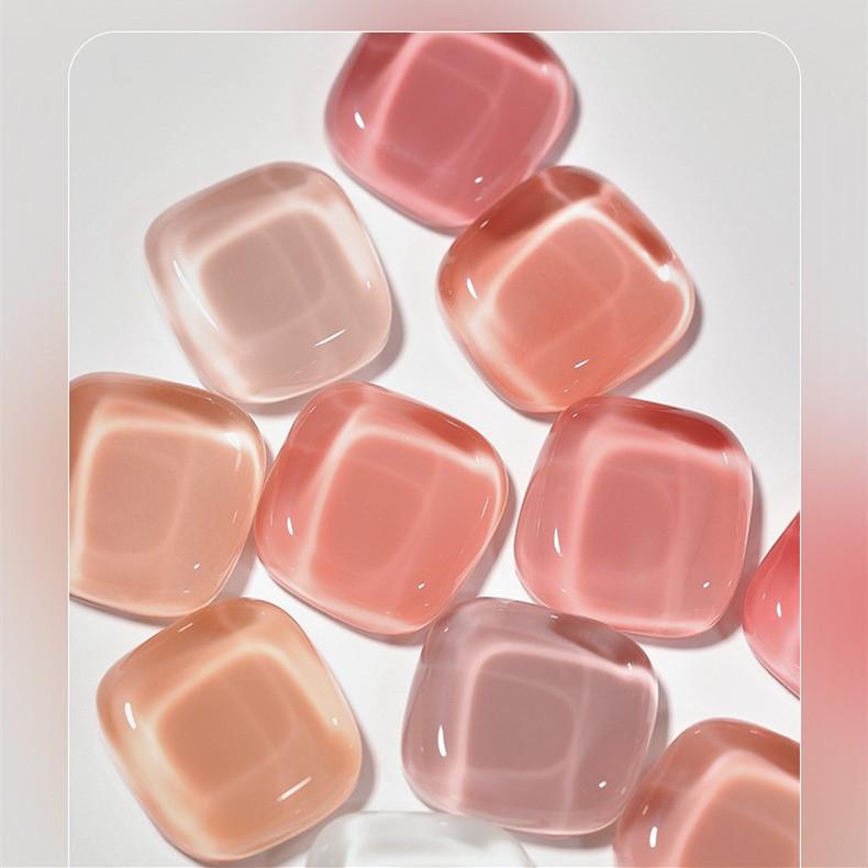 Набор лаков для ногтей Nail Art Nude, популярный цвет, белый прозрачный желеобразный клей для ногтей для маникюрного салона