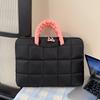 2026 new briefcase handbag men and women anti-splashing meeting documents information bag office study training bag