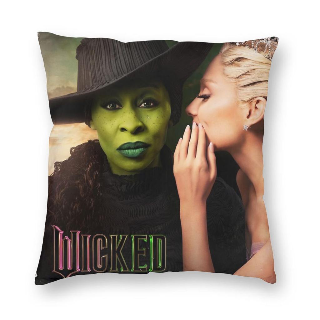 Elphaba The Wicked Witch Pillowcase Soft Polyester Cushion Cover Decoration Pillow Case Cover Chair Square