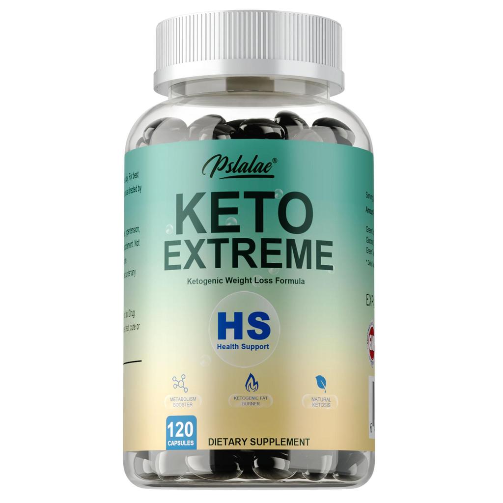 Complex ketogenic extract capsules, containing green tea extract and Garcinia Cambogia extract, suitable for both men and women.