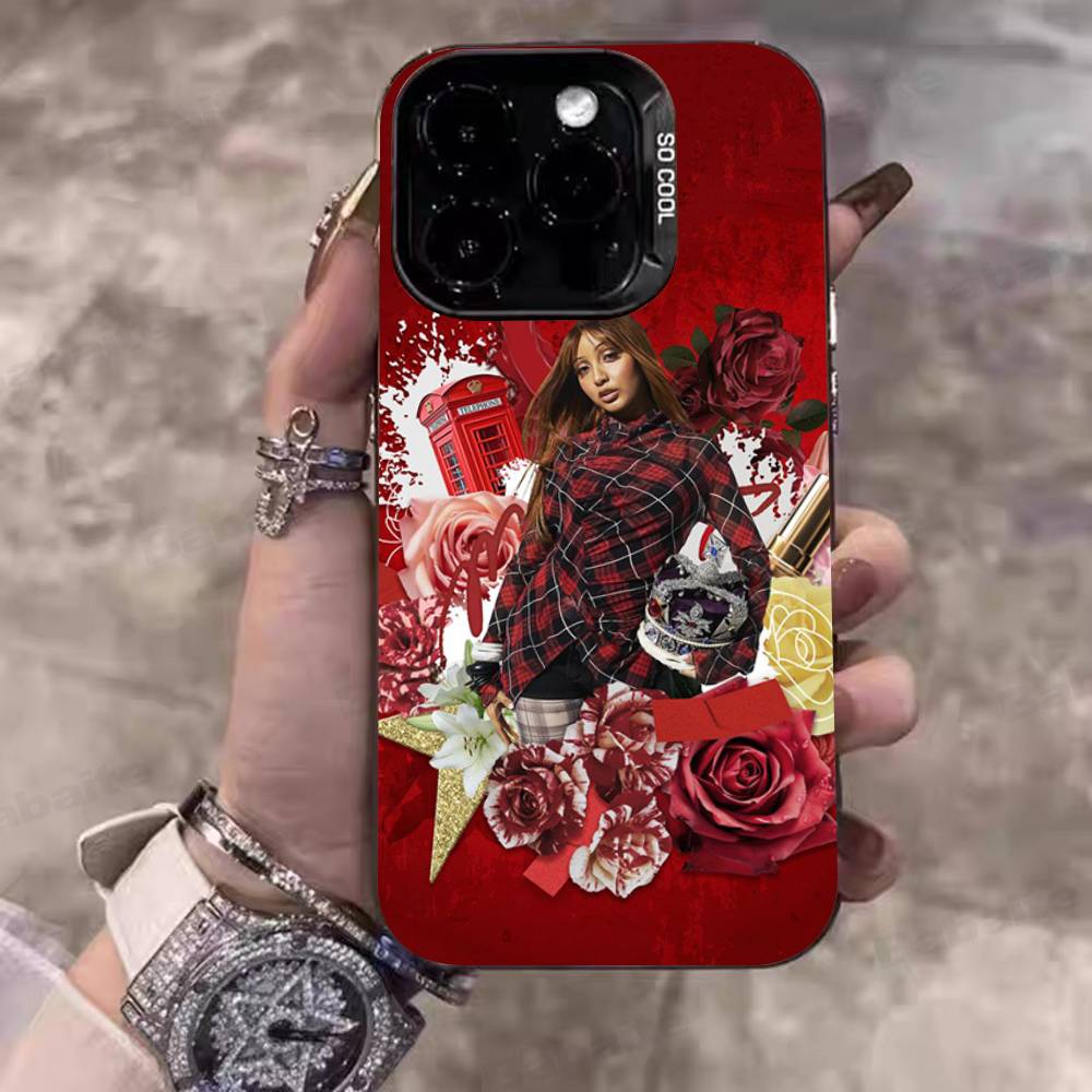 Чехол для телефона певицы Pinkpantheress для iPhone 17 16 Plus Pro Max 15 14 13 12 11 Матовый Цветной