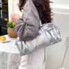 2025 Новая сумка в японском стиле, в стиле колледжа, универсальная, большая вместимость, сумка-боулинг, сумка-тоут на одно плечо для женщин