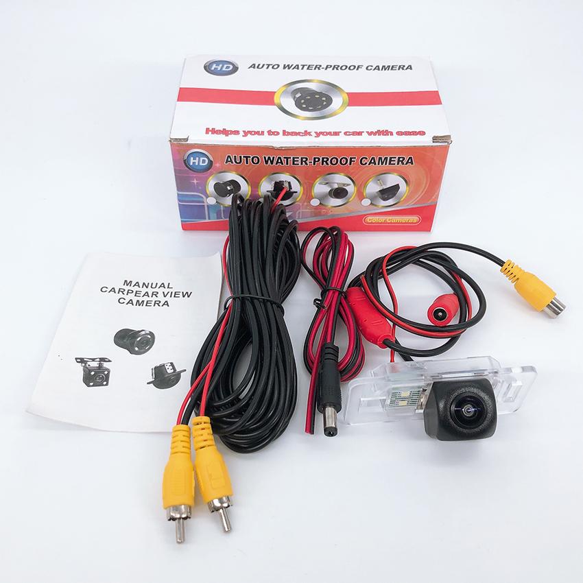 Rear View Reverse Camera CCD Full HD Night Vision Waterproof High Quality RCA License Plate Light For BMW X3 E83 2003~2010