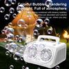 20 Hole Handheld Bubble Machine, Small Bubble Toy, Parent-child Interaction, Outdoor Toy Without Battery and Bubble Water