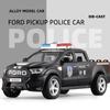 1:32 Ford Raptor F350 Внедорожный Пикап Металлический Литой Модель Автомобиля Высокая Симуляция Украшения Домашний Декор и День Святого Валентина