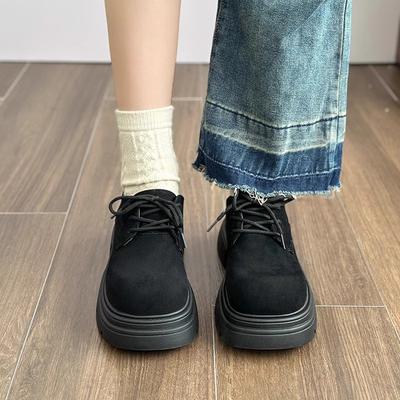 Maillard нишевые ретро ботинки Мартин женские новые универсальные ботинки на платформе с большой головой