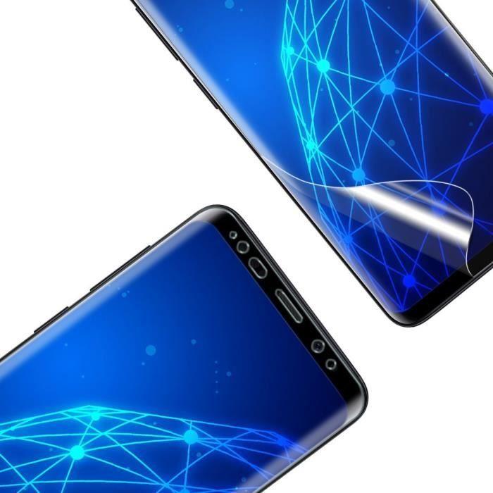 Film Samsung Galaxy S8 - Protection Ecran en Plastique Incurvé Ultra Resistant Anti Rayure Ultra Mince [Phonillico®]