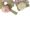 Simple Korean Style Hair Rope Ponytail Holder Rose Flower Hair Scrunchies Women Hair Ring