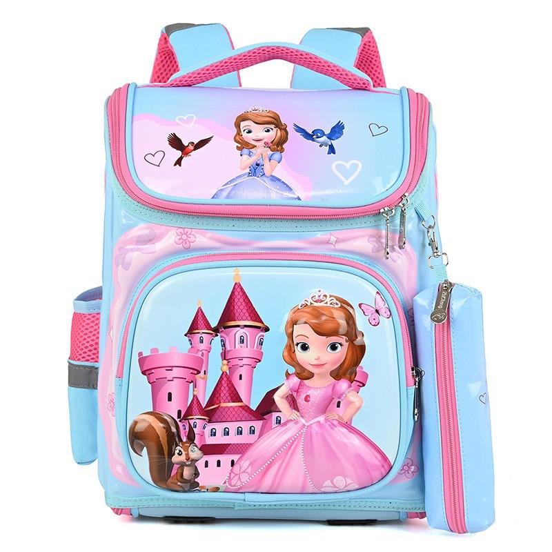 Spider-Man Kids Backpack Set Elementary School Children - Dual Compartment Nylon Bookbag With Reflective Safety Stripes