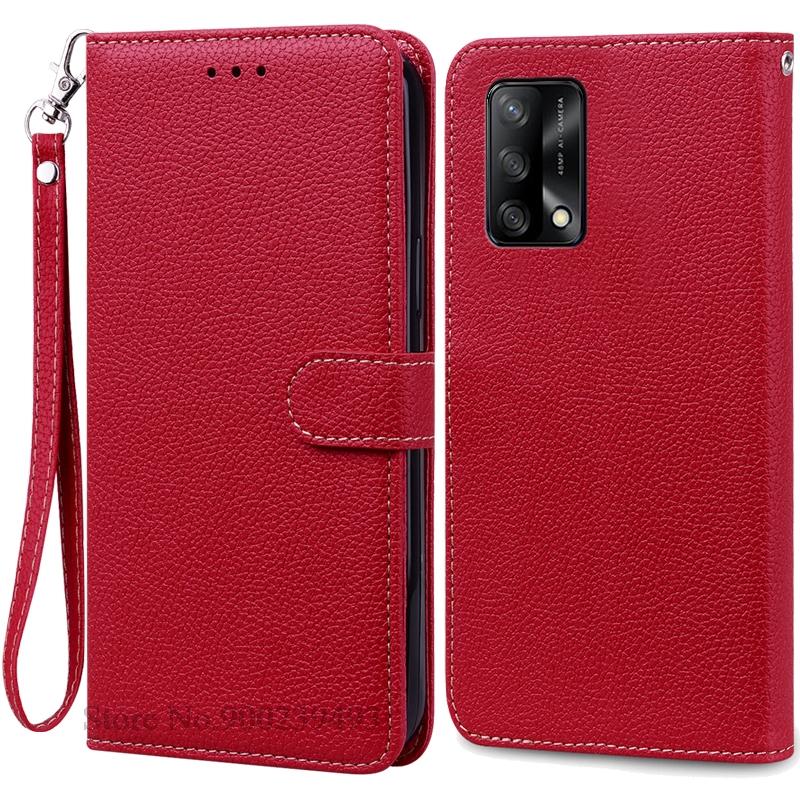 Чехол для OPPO Reno 6 Lite, мягкий силиконовый чехол-кошелек из кожи, флип-чехол для OPPO Reno6 Lite, чехол-книжка, чехол-книжка, чехол-книжка