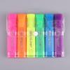 Creative Flat-Style Highlighter Set - 6 Colored Pens for Art & Drawing