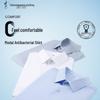 TRIES Мужская деловая рубашка с длинным рукавом из смесовой модальной ткани