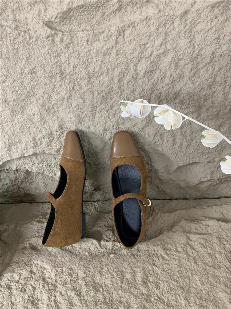 Внутренние увеличивающие рост туфли-лодочки с леопардовым принтом, женские осенне-зимние новые туфли из маленькой кожи с квадратным носком и ремешком на одной пуговице, ретро туфли Мэри Джейн