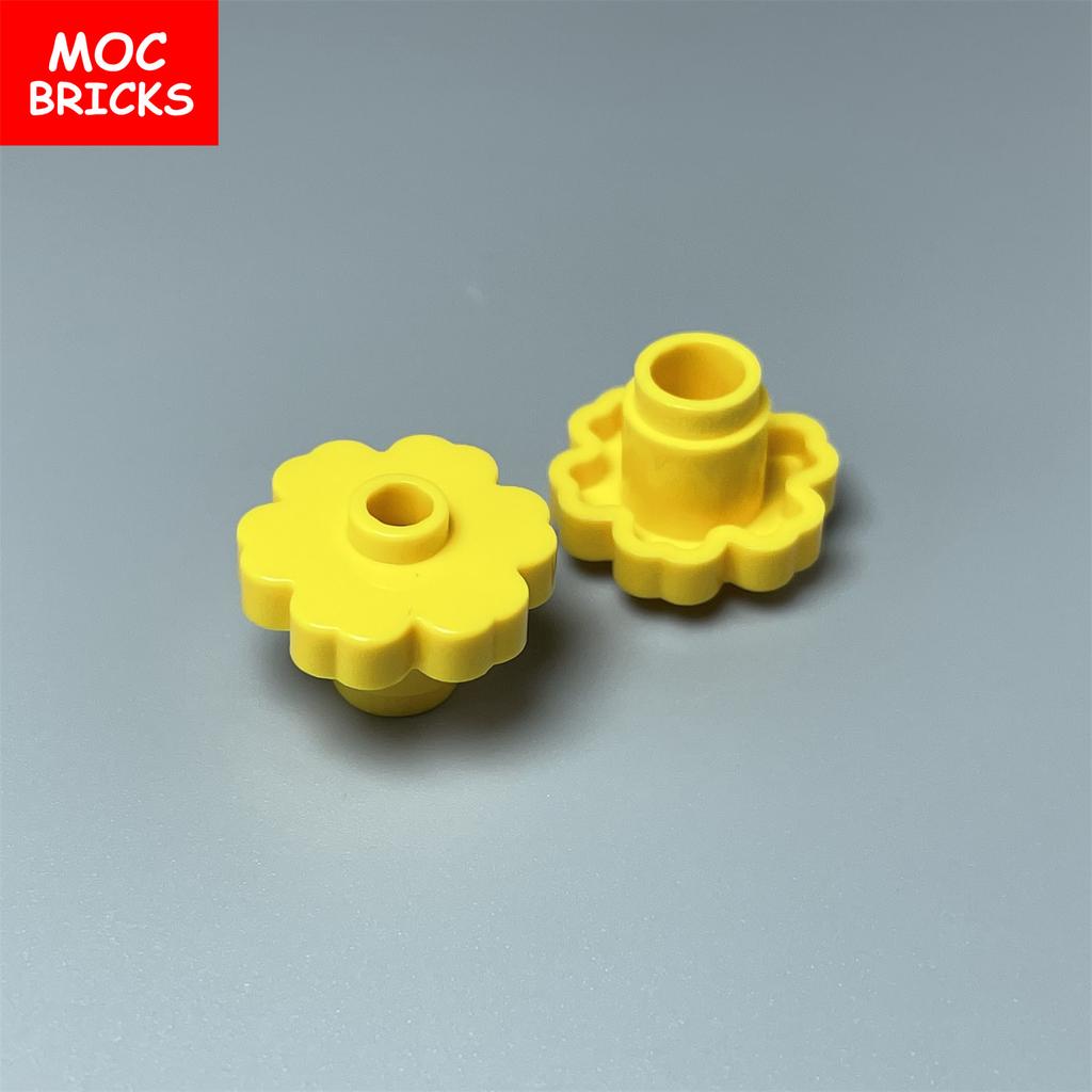 Нетоксичные Moc Кирпичи Растение Цветок 2x2 Скругленные Совместимые Собираемые Частицы 98262 Строительные Блоки Детали История Массовая Модель Игрушки