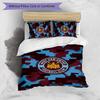 West Ham United Football Printed 3 Pieces Bedding Set, Comfortable Skin Friendly Bedroom Duvet Cover Set