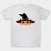 T Shirt Women Witch Hat Cat Harajuku Print Kawaii Tshirt Summer Short Sleeve Female T-Shirt Top Tee