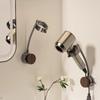Suction Cup Hair Dryer Stand Home Storage Creative Lazy Person Rotatable Rack Bathroom Non-perforated Hair Dryer Storage Rack