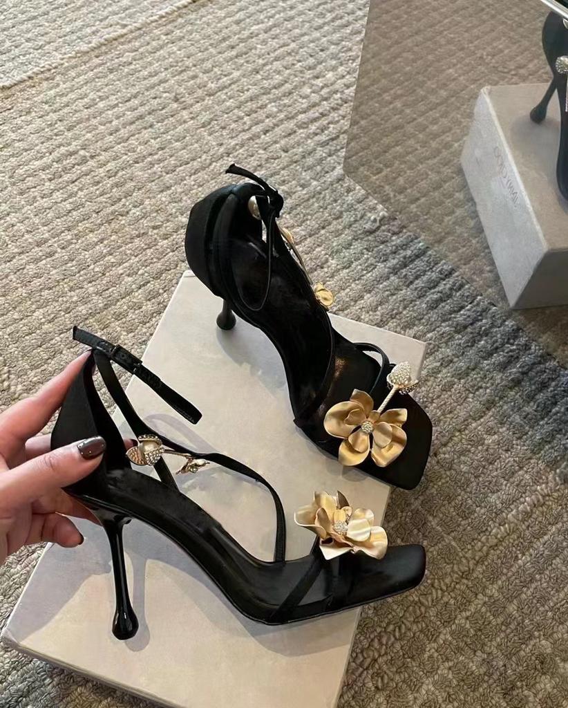 Spring&Summer Women's Sexy High Heels Shoes Fashion Sandal Thin Heels Party Shoes