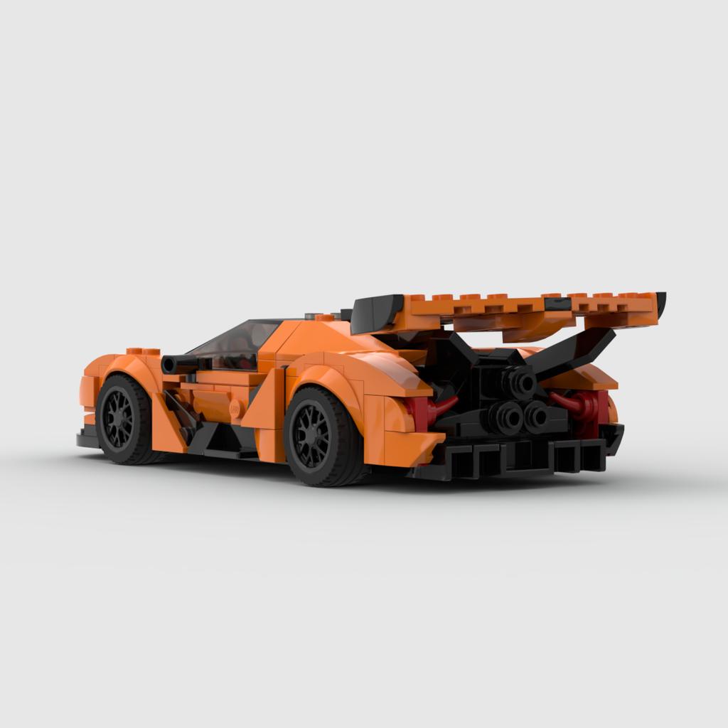 MOC-78010 299 шт. Apollo IE/EVO гоночный спортивный автомобиль автомобиль скорость чемпион гонщик строительные блоки кирпич креативные гаражные игрушки