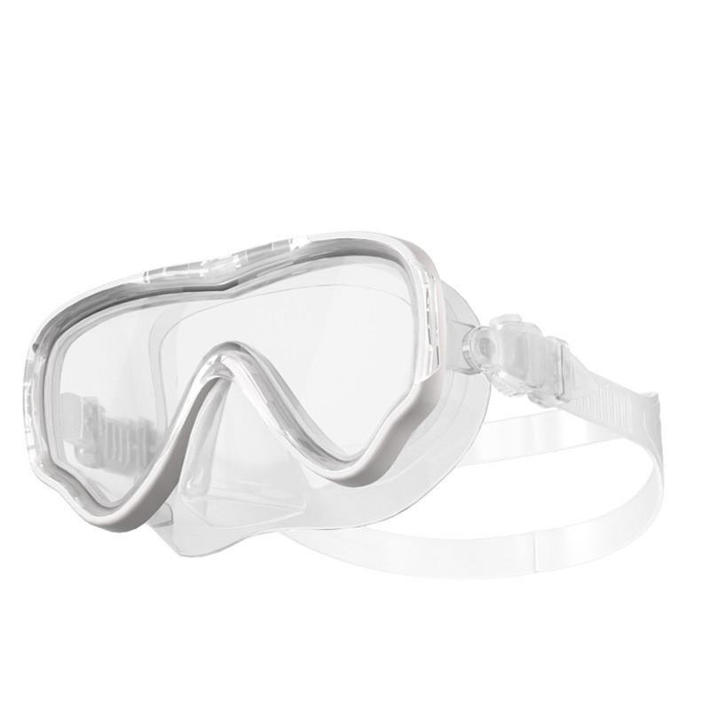 Full Dry Snorkel Mask Anti-Fog HD Swimming Goggles Nose Protection Scuba Diving Snorkeling