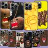 Милый чехол для телефона D-Domo-kun для iPhone 17 Air 15 Pro 14 Plus 16 Pro Max 17E 16E 12 13 Mini 11 Защитный чехол Милые Fundas