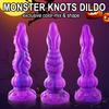 New Phantom Dragon Shaped Anal Plug Liquid Silicone Simulation Anal Plug For Men And Women In The Backyard Adult Sexual Products