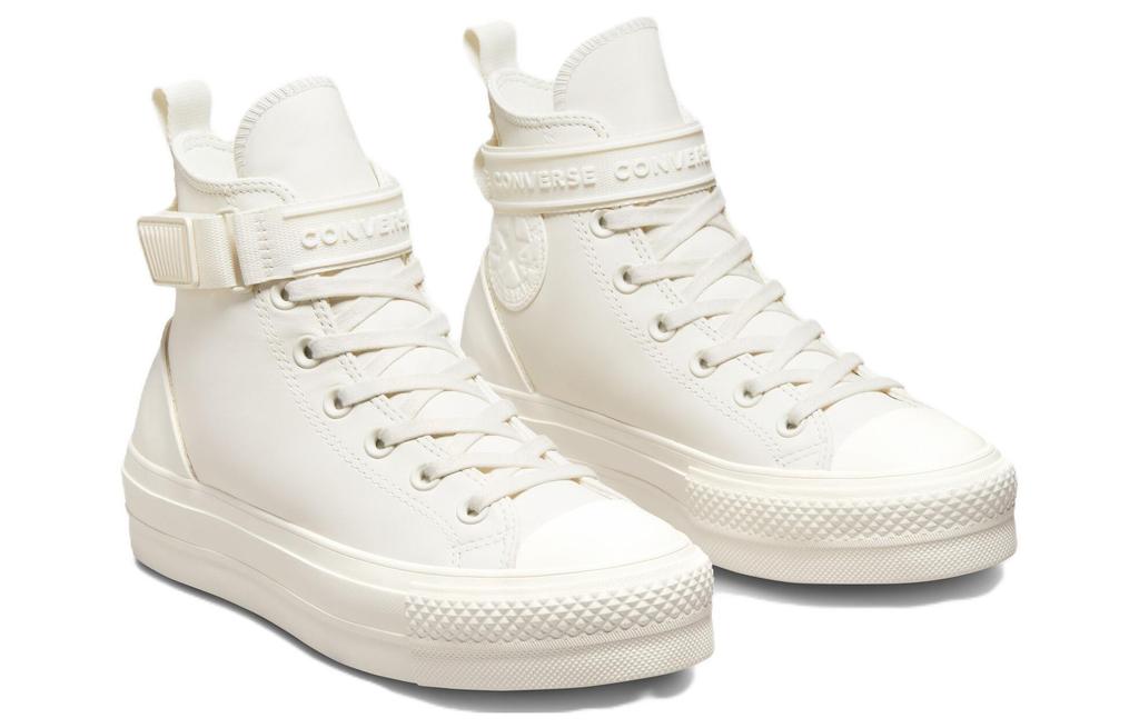 Кеды Chuck Taylor All Star Wmns Converse на платформе Hike High 'Vintage White' Женские A04270C