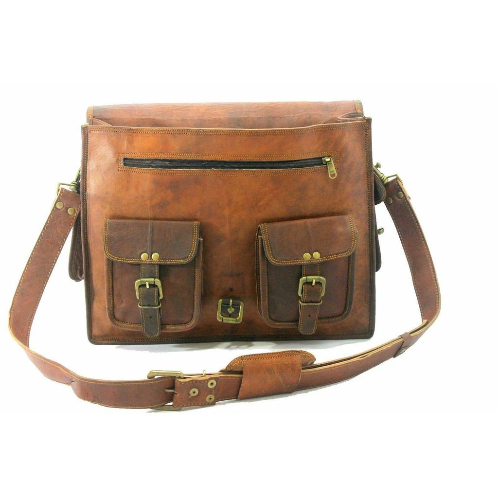 Портфель Vintag, кожаная сумка-мессенджер для ноутбука, сумка через плечо, подарок для офисного персонала