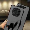 Чехол для Xiaomi Redmi Note 14 10 11 13C 12 9S 13 Pro Plus A4 14C Funda Задняя крышка телефона Раздраженный кот