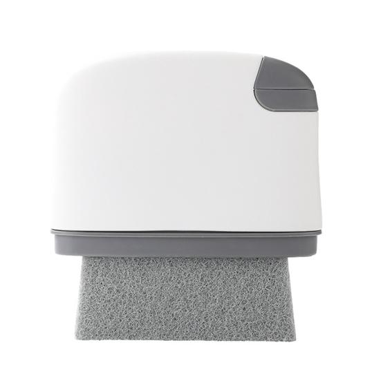 Щетка для чистки оконных пазов 2-в-1 Портативный захват для волос в дверных пазах