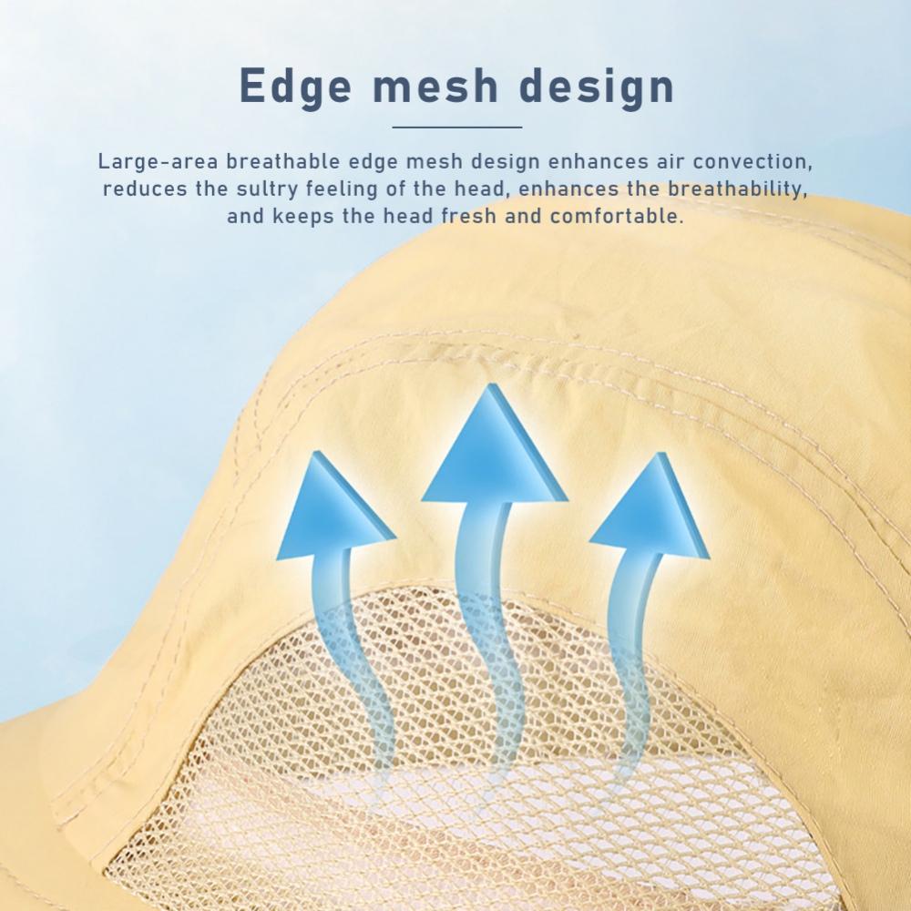 Мужская и женская рыбацкая шляпа-ведро, легкая для путешествий, альпинизма, солнцезащитная шляпа с широкими полями, быстросохнущая рыбацкая шапка