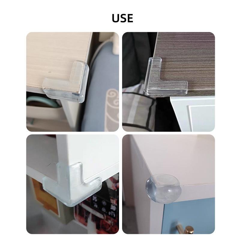 4/8PCS Table Corner Protectors Baby Safety Corner Guards Anti Collision Table Edge Covers Furniture Children Collision Pad