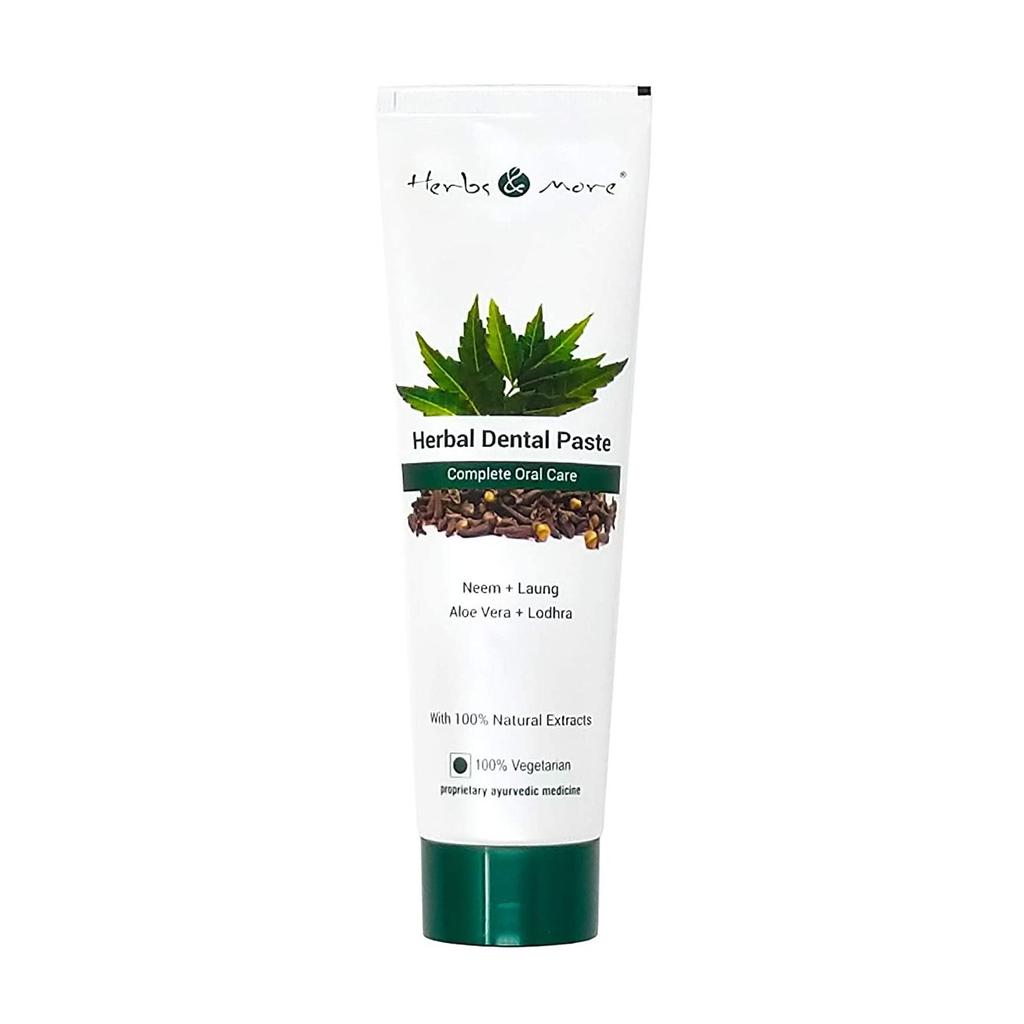 Травяная зубная паста (125 г), Herbal Dental Paste,  Herbs & More