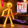 1 Набор Манекен для 3D-печати Многосуставной Стикменом Игрушка Новинка Фигурка Действия Стикменом Собранный Робот Подвижный