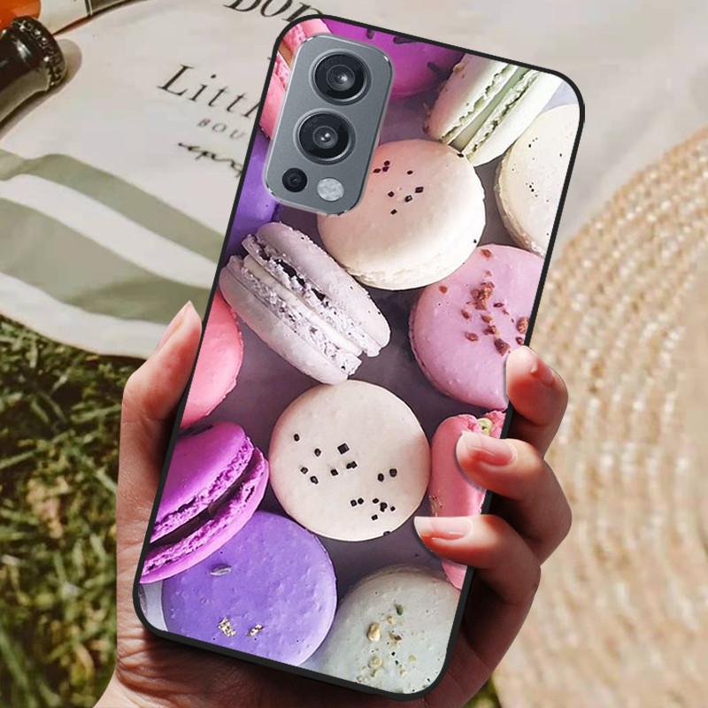 Для OnePlus Nord 2 5G Чехол Силиконовая Задняя Крышка Чехол для Телефона Для OnePlus Nord2 5G Чехлы для One Plus Nord 2 5G Мягкий Бампер Funda