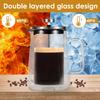French Press Coffee Maker 350/650/1000ml Glass French Press Espresso Pot Percolator Coffee Brewer With Filtration Coffee Maker