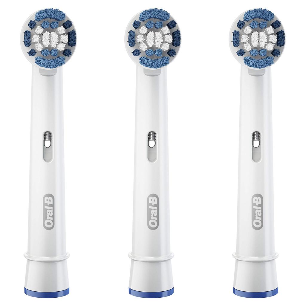 Braun Oral-B Basic Brush Replacement Set (3-pack, 9-month Supply) EB20-3EL