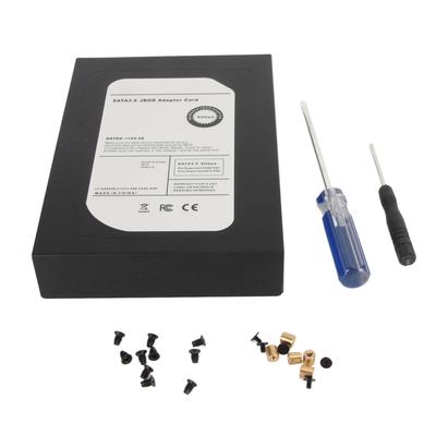 Адаптер 5-портовый M.2 SATA SSD на 3,5-дюймовый SATA3.0, адаптер корпуса JBOD 6 Гбит/с для Win 7 8 10 11