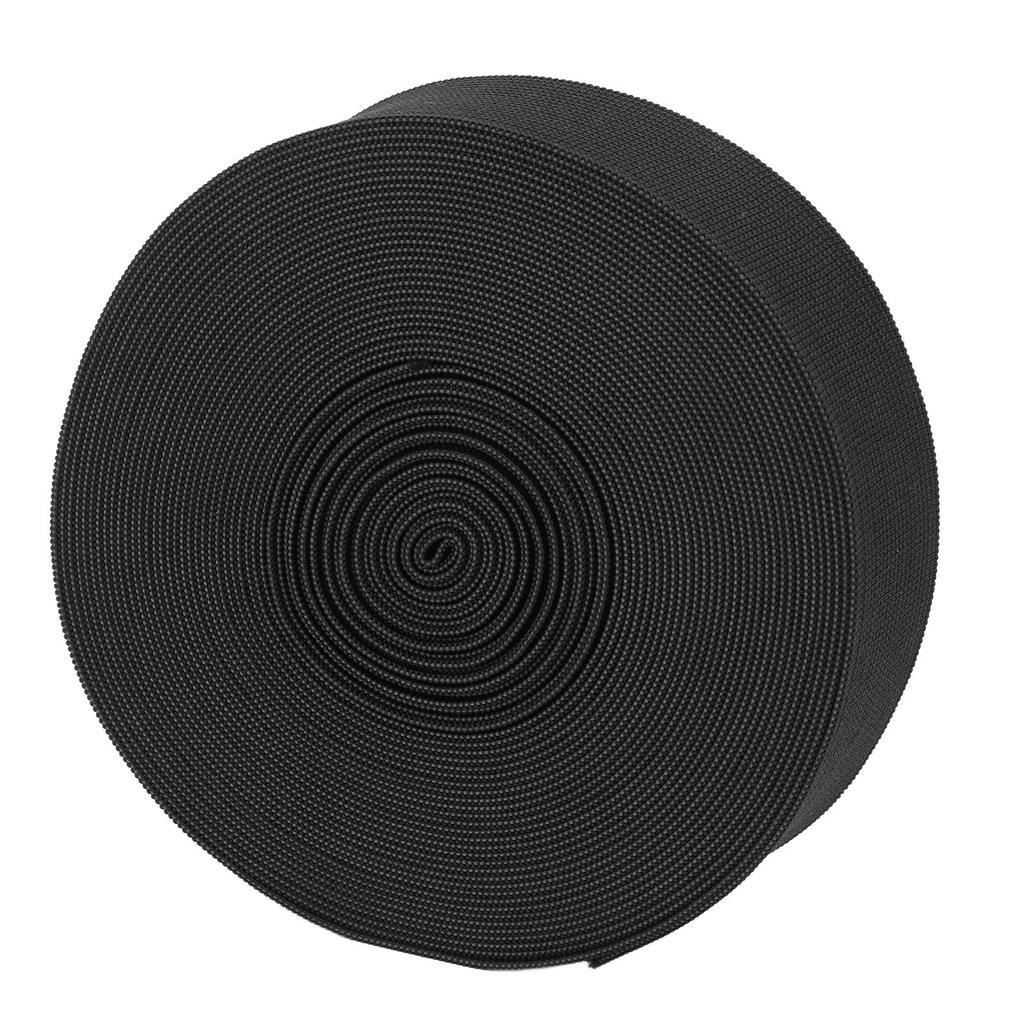Elastic Band 10 Yards Black 3.5cm1.4in Width Thicken DIY Cutting Comfortable Breathable Sewing