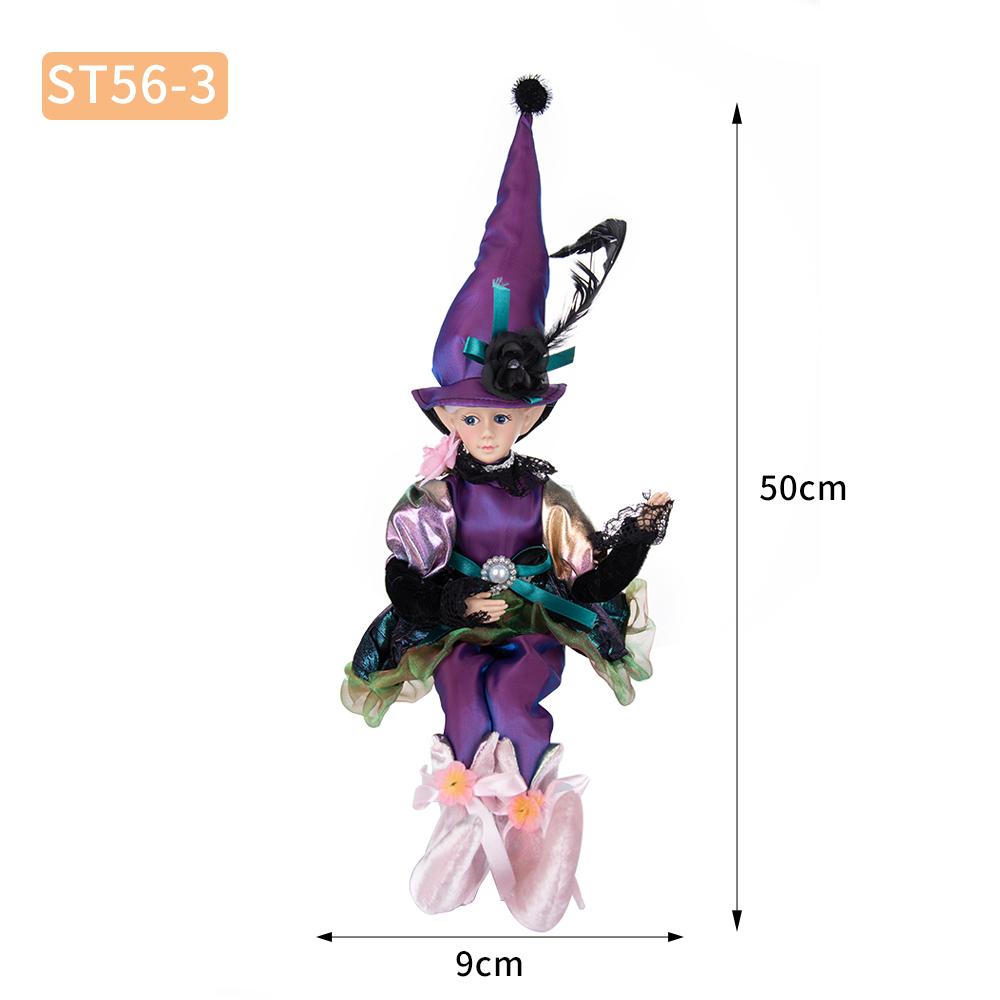 Новые подвесные игрушки-эльфы ручной работы, рождественские куклы, плюшевые украшения на елку, подарки на Хэллоуин, украшения на год