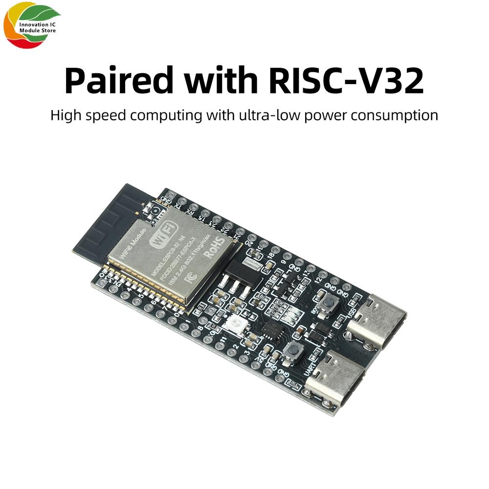 Отладочная плата ESP11-C6 WiFi 6 Bluetooth 1 MCU RISC-V Двойной интерфейс Type-C для IoT, умного дома и промышленных приложений