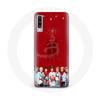 Чехол для Samsung Galaxy A70 BTS Bangtan Boys Красный фон Рождественский подарок 2023