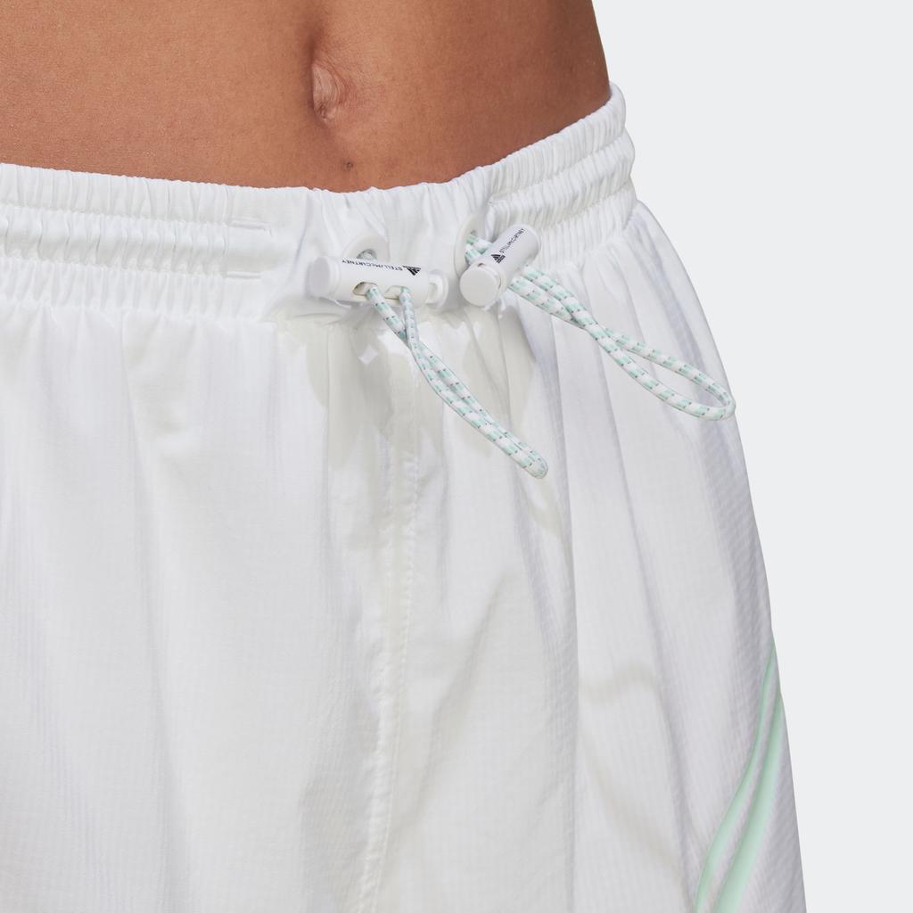 Adidas X Stella McCartney Color Block полосатые спортивные шорты женские шорты белые HD9119