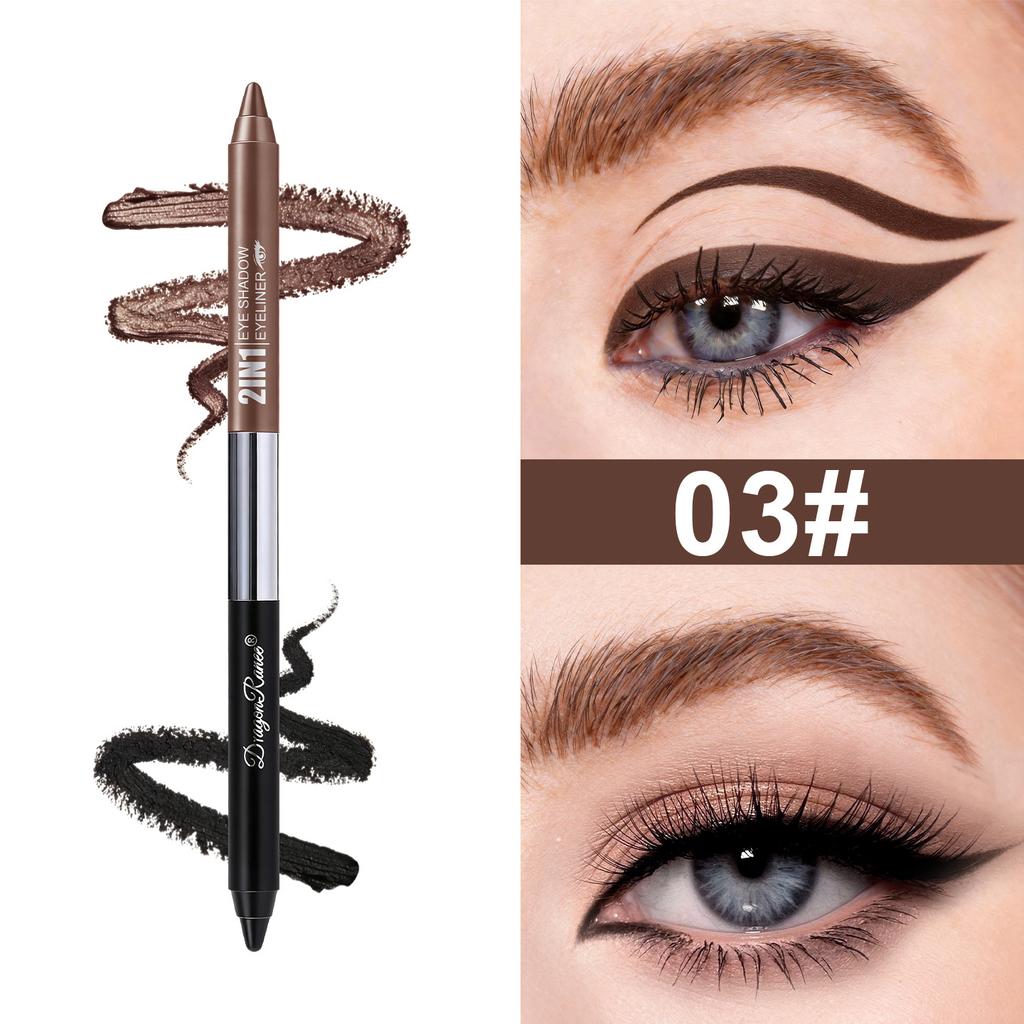 Металлический блестящий водостойкий гелевый лайнер-карандаш для век Косметический пигментированный карандаш для макияжа глаз Карандаш для бровей Косметические продукты для макияжа женщин