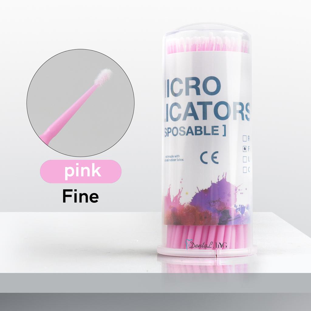 100Pcs/Bottle Dental Disposable Micro Brushes Applicators Micro Brush Dentistry Odontologia Extension Tools Dentistry Materials