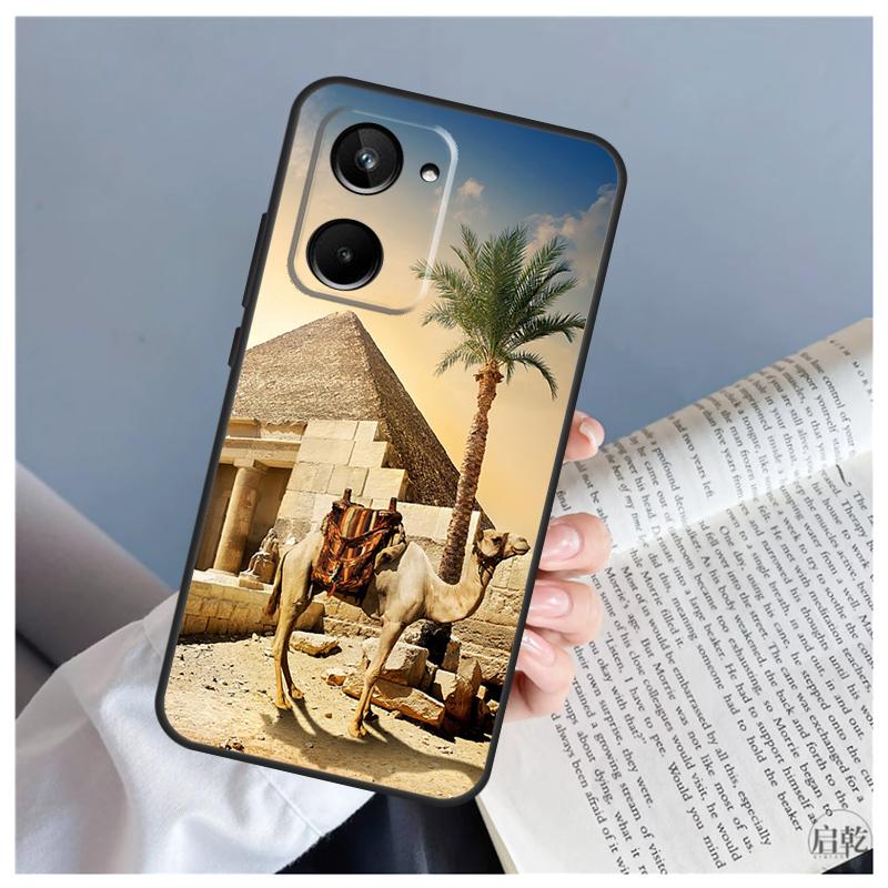Ancient Egyptian For Realme C71 C55 C75 C67 C63 C51 C61 C53 C35 C65 11 12 13 14 15 Pro Plus GT6 GT7 Pro Case