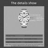 Luxury Fashion Men's Watch Simple Men's Watch Quartz Watch Stainless Steel Watch Casual Sports Men's watch